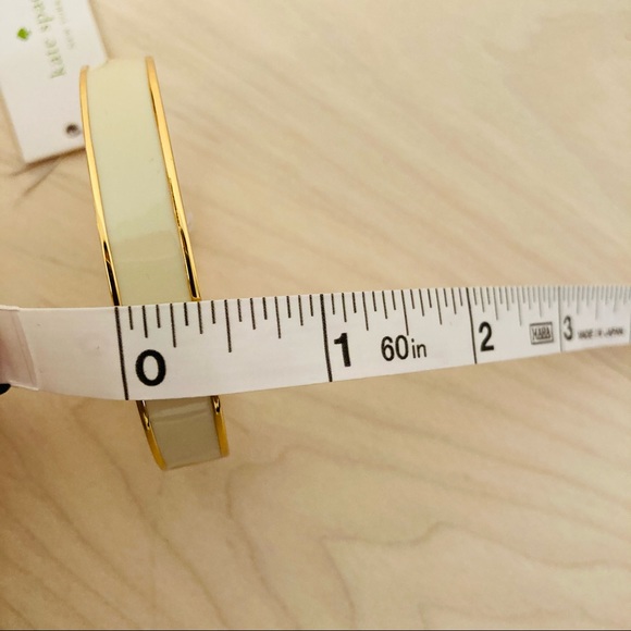 Kate Spade Hole Punch Bracelet White NWT - Picture 7 of 14